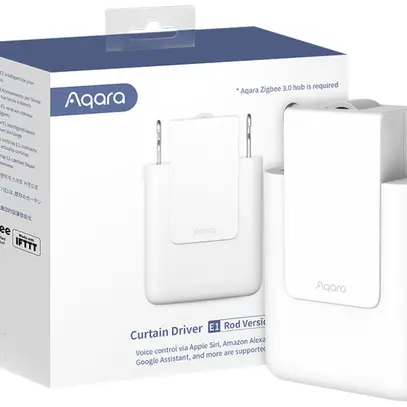 Azionamento di tenda RF Aqara E1 Rod CM-M01-R 0.2Nm 12cm/s Zigbee a batteria 