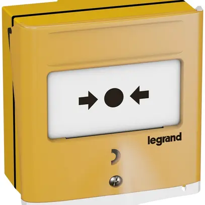 AP contatto d'allarme Legrand Ch+R giallo 