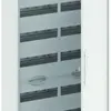Distributeur AP ABB CA 26V, 2-part 6 rangées 144UM, porte 