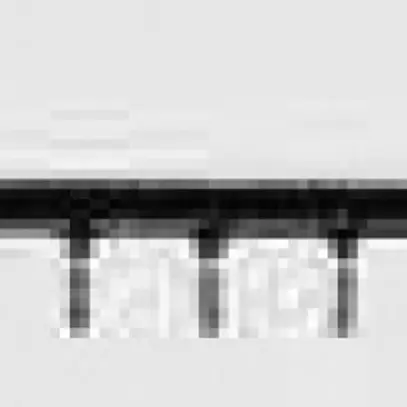 Peigne de raccordement Hager 1P 1L goupille 10mm² 195mm 