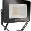 Projecteur LED ESYLUX OFL BASIC, 10W 3000K 1000lm 148×28×100mm IP65, noir 
