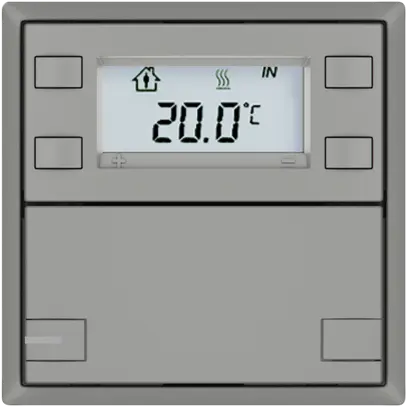 RTH-Taster EDIZIO.liv SNAPFIX® m.RGB-LED 1×Taste 2-Tbed.hgu 