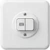 Interrupteur poussoir lum. ENC basico 1/3+3/1L blanc 1 lentille 