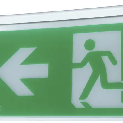 Luminaire de secours LED Lumatec A27 L6U220EM, source centrale, plafond suspendu 