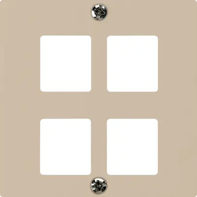 Kit frontal ENC HMS kallysto A pour 4 modules beige 