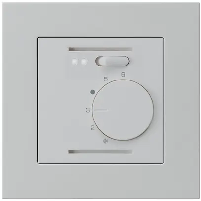 Thermostate d'ambiance ENC kallysto.pro gris clair pour plancher chauffant 