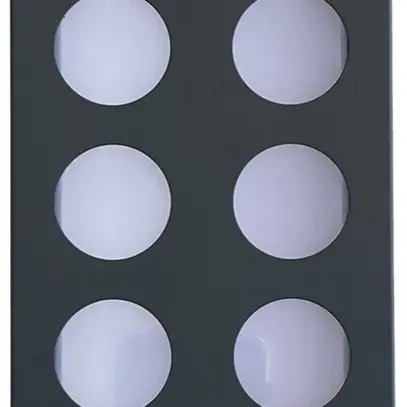 LED-Wandleuchte Z-Licht LongLED O 4.5W 500lm 3000K IP65 260×120mm anthrazit 