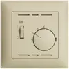 Termostato ambiente INC vanille, EDIZIOdue, con interrutore 
