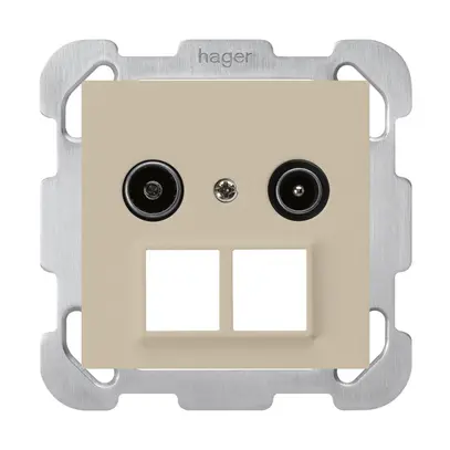 Prise d'antenne ENC R/TV HMS kallysto B 14dB beige 