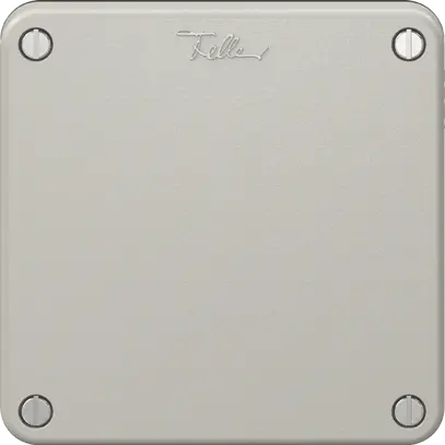 Blindabdeckung NEVO N.CO Einbautiefe 3 mm, lichtgrau 