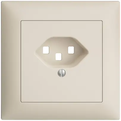 Kit frontale INC EDIZIOdue crema 88×88mm 1×T23 