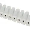 Barrette de bornes Adels-Contact 12P 0.5…4mm² 24A 450V blanc 
