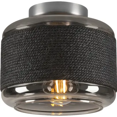 Plafonnier/applique SLV PANTILO E27 1×0…15W Ø185mm argent 