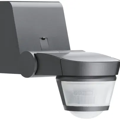 Détecteur de mouvement AP Hager 220/360° confort fermeture 230V mur anthracite 