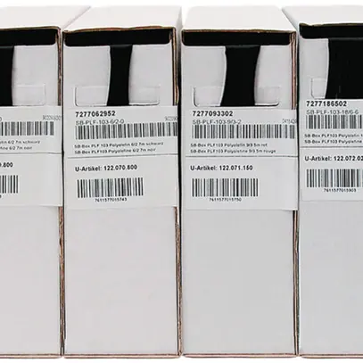 Gaine rétractable SER 3:1 3/1 noir box avec 5m 