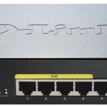 Switch D-LINK DGS-1008P, 8-Port 2000Mbit/s PoE+ 