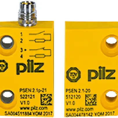 Interrupteur de sécurité magnétique PSEN 2.1p-21/PSEN 2.1-20 /8 mm/LED/1unité 