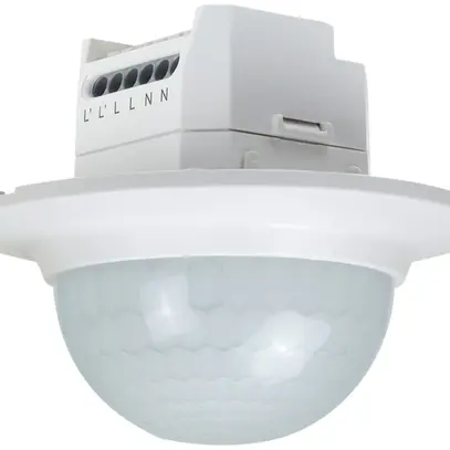 Détecteur de présence ENC Swiss Garde 360 Master RA 30m, blanc 