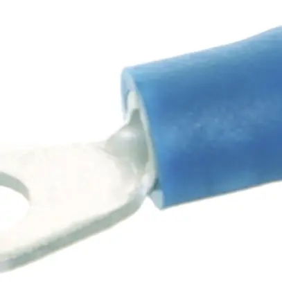 Cosse à sertir forme annulaire Ferratec M4 isolé PC 1.5…2.5mm² bleu 100 pièces 