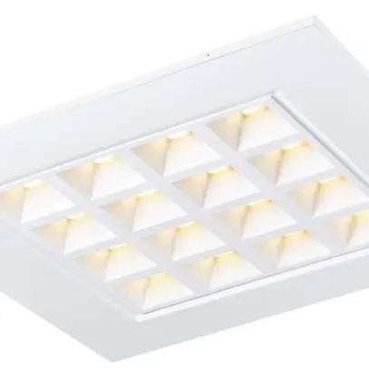 Plafoniera LED INS SLV PAVANO 620×620 700mA 25W 3200lm 3000K bianco 