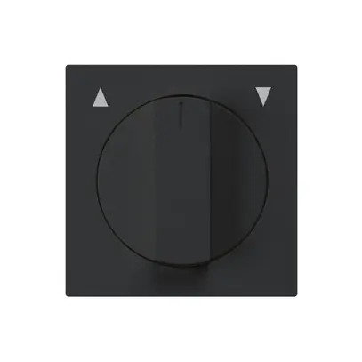 Kit frontale kallysto nero, 60×60 per int./tasto rot.p.tappar. 