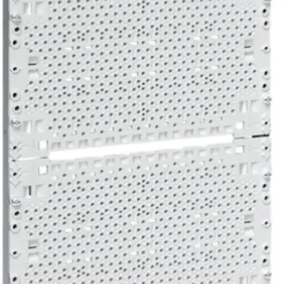 Pannello telecom Hager con piastre di montaggio 6-file 900×250mm 