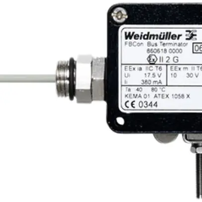 Distributore standard Weidmüller Profibus ATEX FBCon Term.D Ex FM/PEAN IP66 