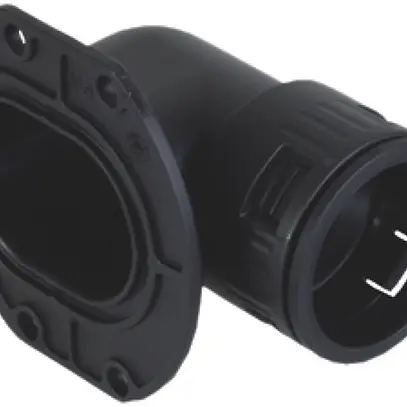 Brida 90° AGRO 42.5mm nero 