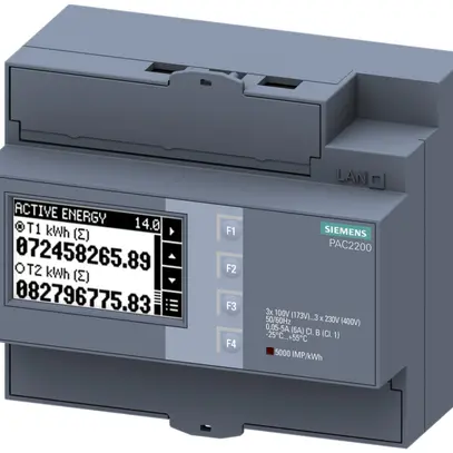 Misuratore di energia Siemens SENTRON PAC2200 5A M-Bus a vite 