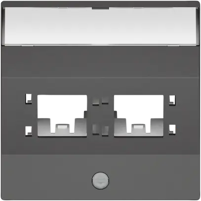 Kit de montage EDIZIO.liv SNAPFIX® pour freenet cat.6A adaptateur 2× grf 