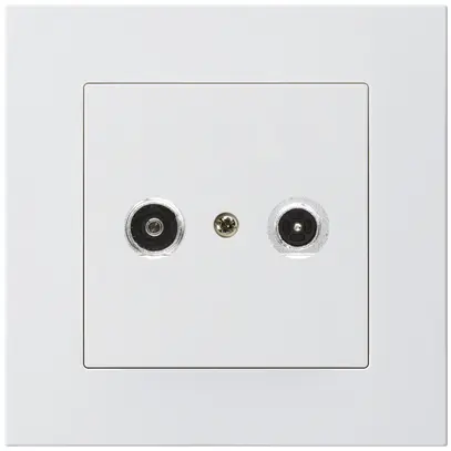 Presa antenna INC kallysto.pro R/TV 23dB 2GHz bianco 