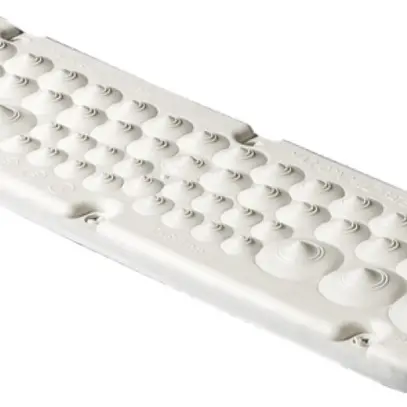 Plaque passe-câbles SZ Rittal grd.5 534×149mm avec membranes 