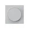 Kit frontal kallysto 60×60mm pour variateur de lumière rotatif gris clair 