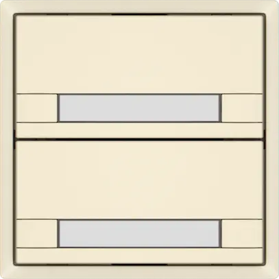 Poussoir universel EDIZIO.liv UNI SNAPFIX® 12…48V s.LED 2× étiqu.cr 