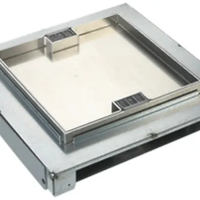 Boîte de raccordement Woertz hauteur de chape 75…100mm 384×384mm 