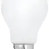 Lampada LED Eglo E27 7.5W 806lm 2700K 60×105mm A60 opale 360° 