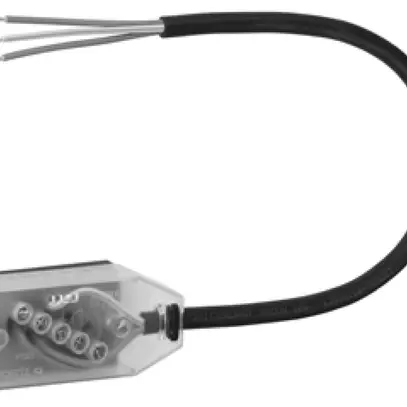 Scatola L2-N-PE 10A per cavo piatto con cavo 300mm 