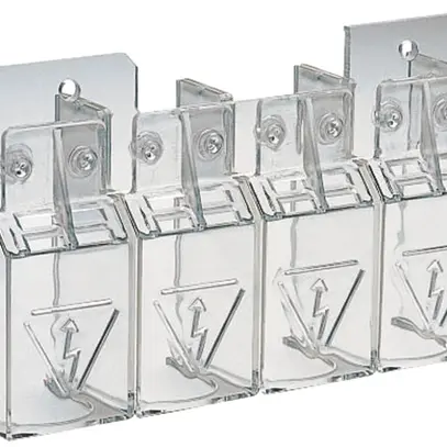 Couvre-bornes Hager 4L pour interrupteur de charge 400…630A 