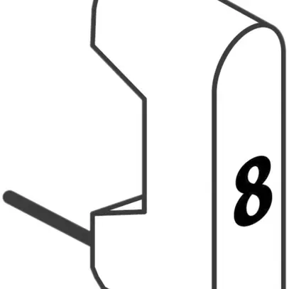 Cavalier codification Legrand no.8 10 pièces 