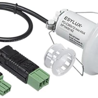 EB-Präsenzmelder KNX ESYLUX PD-C 360i/12 mini KNX, opal matt 