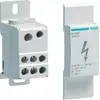 Bloc répartiteur Hager 125A 1L 1×10…35mm² + 1×1.5…16mm² 6×1.5…16mm² 