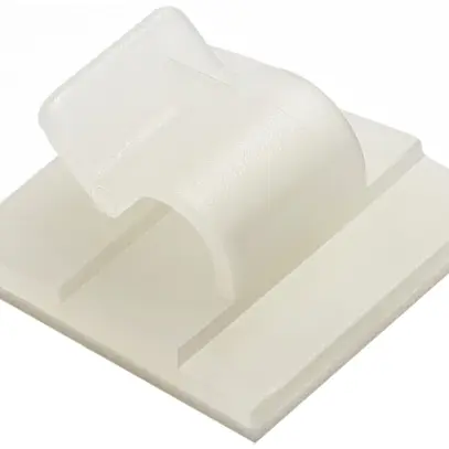 Socle Plica autocollant pour collier basico 19×19mm transparent 