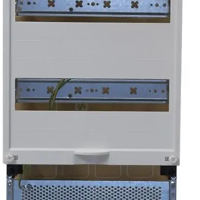 Pannello media Hager univers per AP 7-file 4 file modulari 250×1050mm 