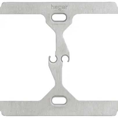 Placca di fissaggio Hager grd.I-I hor. 137×77mm 