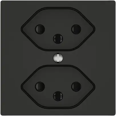 Prise EDIZIO.liv SNAPFIX® 2×T13 avec shutter no 