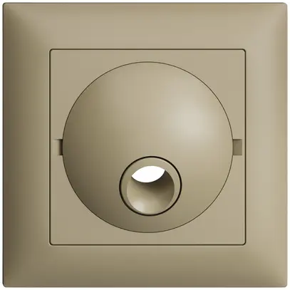 Kit frontal ENC EDIZIOdue sand 88×88mm pour boîte de raccordement 