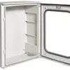 Cofano AP Hager Orion.Plus poliestere 400×500×200mm IP65 SKII grc porta vetrata 