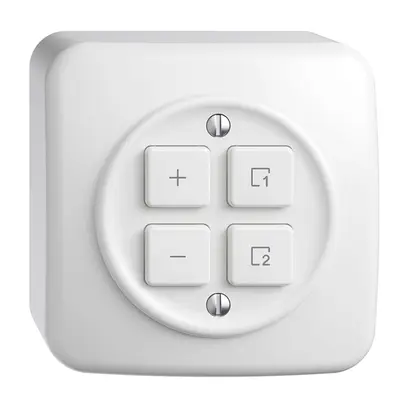 Station secondaire pour variateur AP 1c/4t scène WLAN Sdue Wiser blanc 