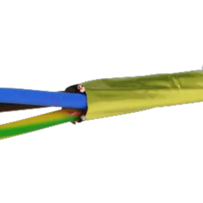 Cavo d'installazione Bio 3×1.5mm² LNPE schermato senza alogeno grigio Dca Una lunghezza