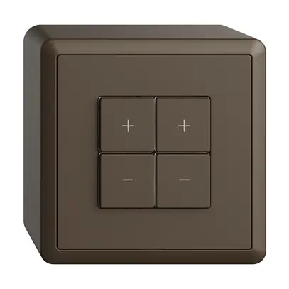 Station secondaire pour variateur AP 2c/4t WLAN Edue Wiser coffee 